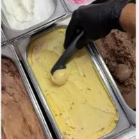 آب میوه و بستنی