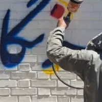 تیلیغات دیوارنویسی حرفه ای سریع/نقاشی طرح سنگ