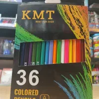 مداد رنگی ( ۳۶ ) رنگ برند (kmt)