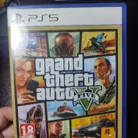 سی‌دی بازی gtav برای ps5 با نقشه
