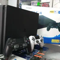 ps4 slim 1 tra دو دسته با بازی به شرط با فاکتور