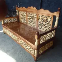 تخت سنتی مدل شاهی  2در1