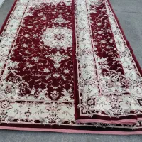 جفت فرش ماشینی ۶متری ۵۰۰  شانه  لاکی