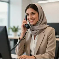 ویزیتور تلفنی (خانم) پاره وقت +حقوق ثابت هشتگرد