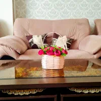 مبل و میز ناهارخوری هشت نفره سالم