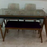 میز نهارخوری ۶ نفره شرکتی آنیساچوب
