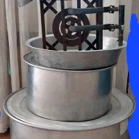 قابلمه کفکیر و ملاقه گاز تشت