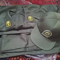 لباس خدمت با کلاه نو سایز ۵۲
