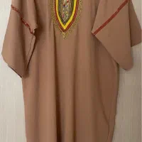 مانتو ساحلی تابستانه طرح دار