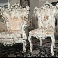 یک دست میل سلطنتی 9 نفره همراه با نهار خوری 8 نفره
