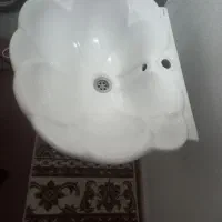 روشویی صدفی چینی مروارید( طرح ارکیده)