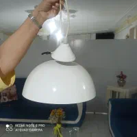 دو عدد لوستر بزرک ویک عدد کوچک