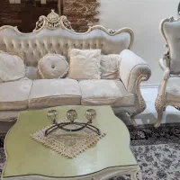 مبل استیل و میز ناهار خوری