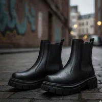 نیم بوت زنانه چلسی دوطرف کش
