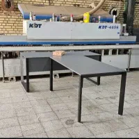 میز مدیریت و کنفراس پایه فلزی مدل ساده
