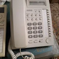 4 دستگاه گوشی سانترال،دوخط و تک خط