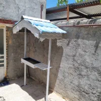 باربیکیو کباب پز بزرگ و زیبا آماده نصب در باغ ویلا