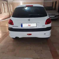 پژو 206 سفید