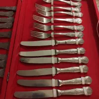 قاشق چنگال چاقو و چایخوری