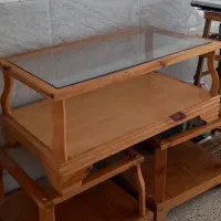 میز عسلی چوب روسی