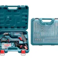 دریل برقی RS-0005 رونیکس با ست مته نمایندگی رونیکس
