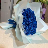 دسته گل روبانی .تکی سفارش