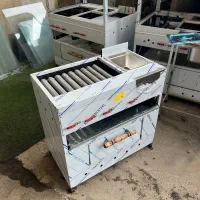 کباب پز دهنه ۳۵ صنعتی فرپیتزا سرخ کن سنا استیل