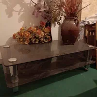 میز وسط شیشه ای قدیمی