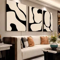 تابلو نقاشی مینیمال 60×100  دونه ای ۵ تومن