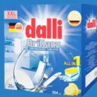 قرص ماشین ظرفشویی ۲۸ عددی برند dalli