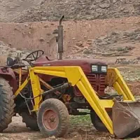 تراکتور ماهیندرا ۵۸۵ گاواهن سمپاش بیل جلو