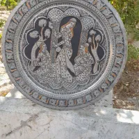 سینی مجمع قلم زنی دستی قدیمی