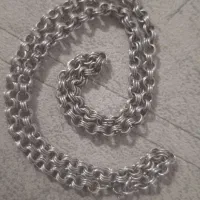 زنجیر نقره ۹۲۵ دستساز