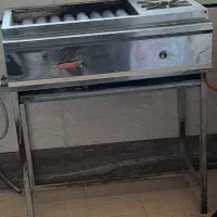 گاز تک شعله و جوجه پز