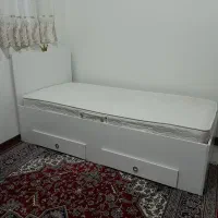تخت یک نفره سالم همراه با تشک رویا