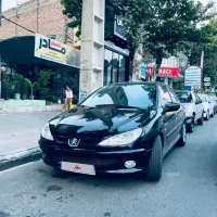 پژو 206 مشکی تیپ 2