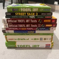 مجموعه ۱۰ جلدی کتاب‌های تافل TOEFL IBT و Barrons