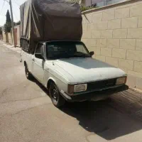 پیکان 88 بنزین رنگ فابریک فقط یک گلگیر رنگ