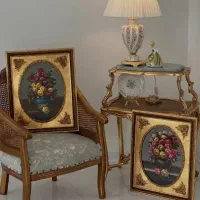 پذیرایی دیوارکوب شمعدان آباژوربرنجی جار کندی گلدان