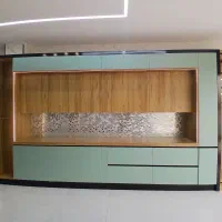 کابینت هایگلاس نونوبه قیمت دست دوم به دلیل جابجایی