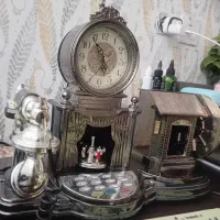 ساعت تلفن نوستالژیک عتیقه