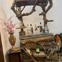 میز بار چوبی