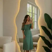 توزیع انواع آینه . مدل چوبی. فلزی/نئونی