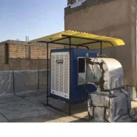 جوشکاری سیار سایبان وپایه کولر خورده کاری
