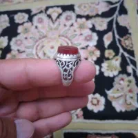 انگشتر نقره عقیق یمنی