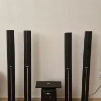 سینما خانگی فول امکانات بلوتوث فلش رم رادیو کنترل