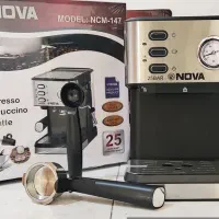 فروش یک دستگاه اسپرسوساز خانگی برند نوا 25باراکبند