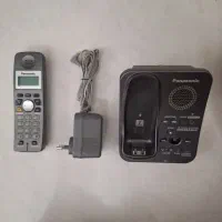 تلفن بی سیم پاناسونیک و تلفن رومیزی کوچک ژاپنی