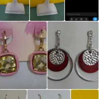 گوشواره تک و پرسینگ ناف و ۶جفت گوشواره