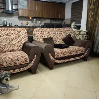 مبل هفت نفره .به همراه عسلی